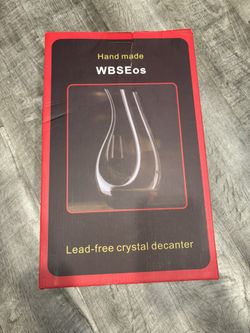 Crystal Decanter Wine