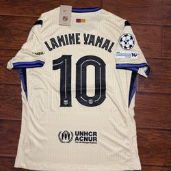 FC Barcelona 2025/26 Away #10 Lamine Yamal