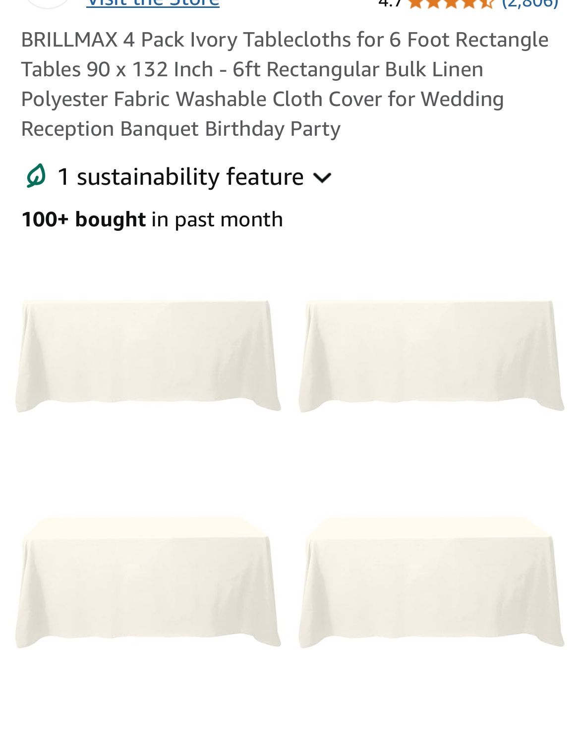 Rectangle Tablecloths