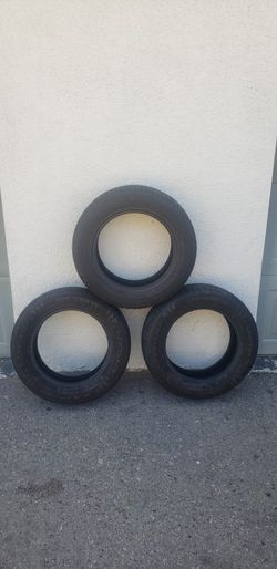 3 Used Tires P185/65R15