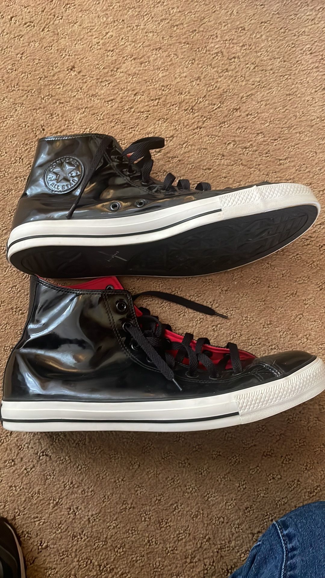 Converse Shiny patent Leather