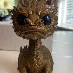 Funko Pop Figure The Hobbit Battle of the Five Armies Gold Smaug 7"