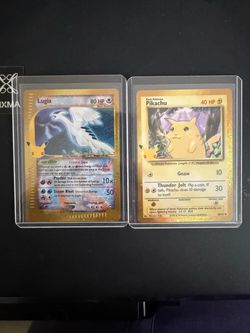 Pokemon 30th Anniversary Collection Lugia Pikachu