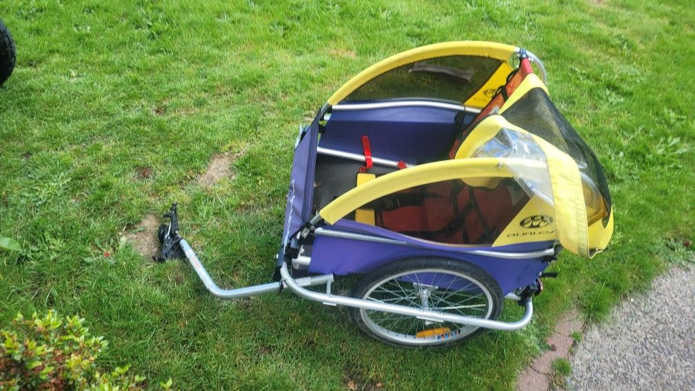 burley pull behind bike todler carrier