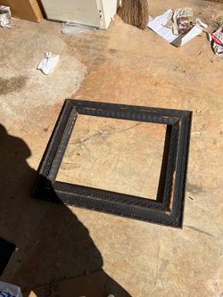 Black Ornate Picture Frame Pair