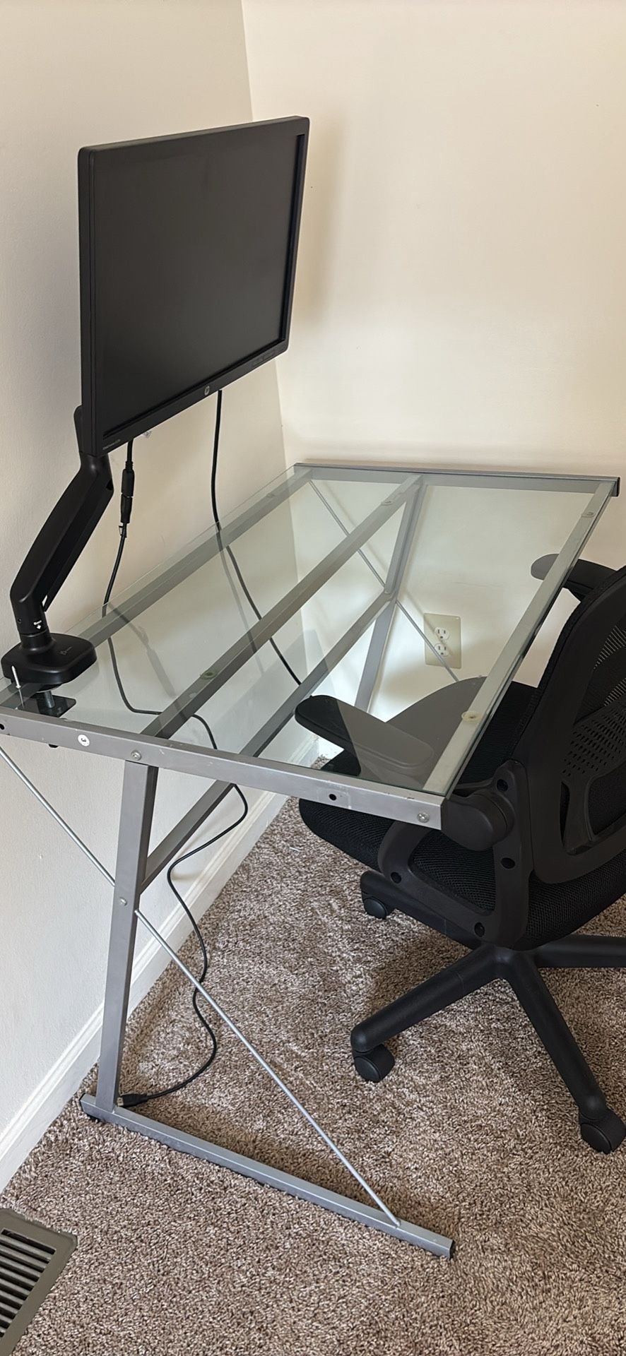 Glass Desk