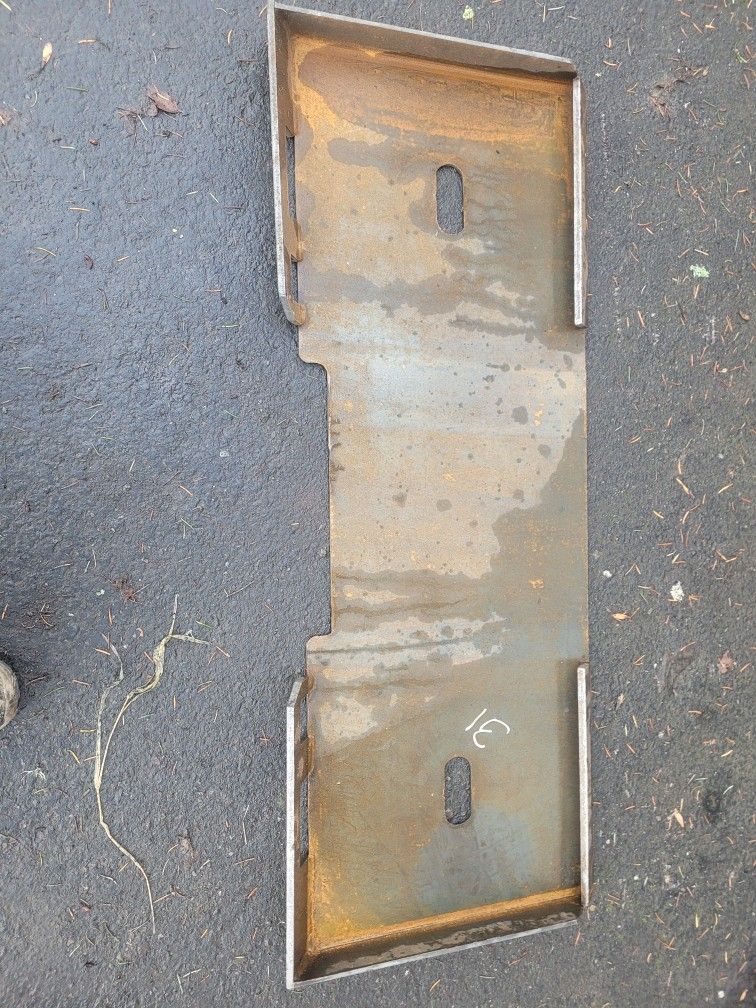 Skidsteer Mounting Plates