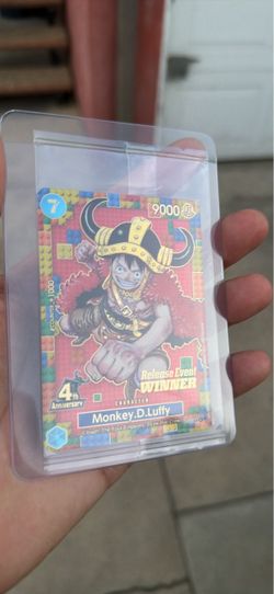 One Piece Card Game Monkey.D.Luffy Release Event Winner Card