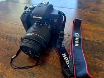 Canon EOS Rebel T6i Digital SLR with EF-S 18-55mm IS STM Lens - Wi-Fi Enabled