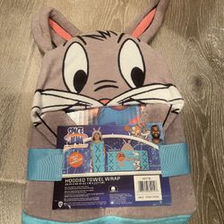New Space Jam hooded towel 