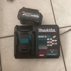 Makita Charger And Battery