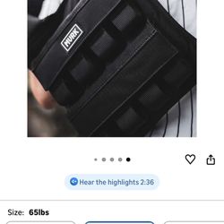 MVRK Weighted Vest for Men – Heavy Duty Rucking & Strength Training Vest with Removable Iron Weights, Adjustable 15–100lbs, No-Bounce Design for Calis