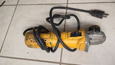 DeWalt angle grinder