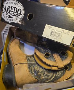 Laredo square toe cowboy boots