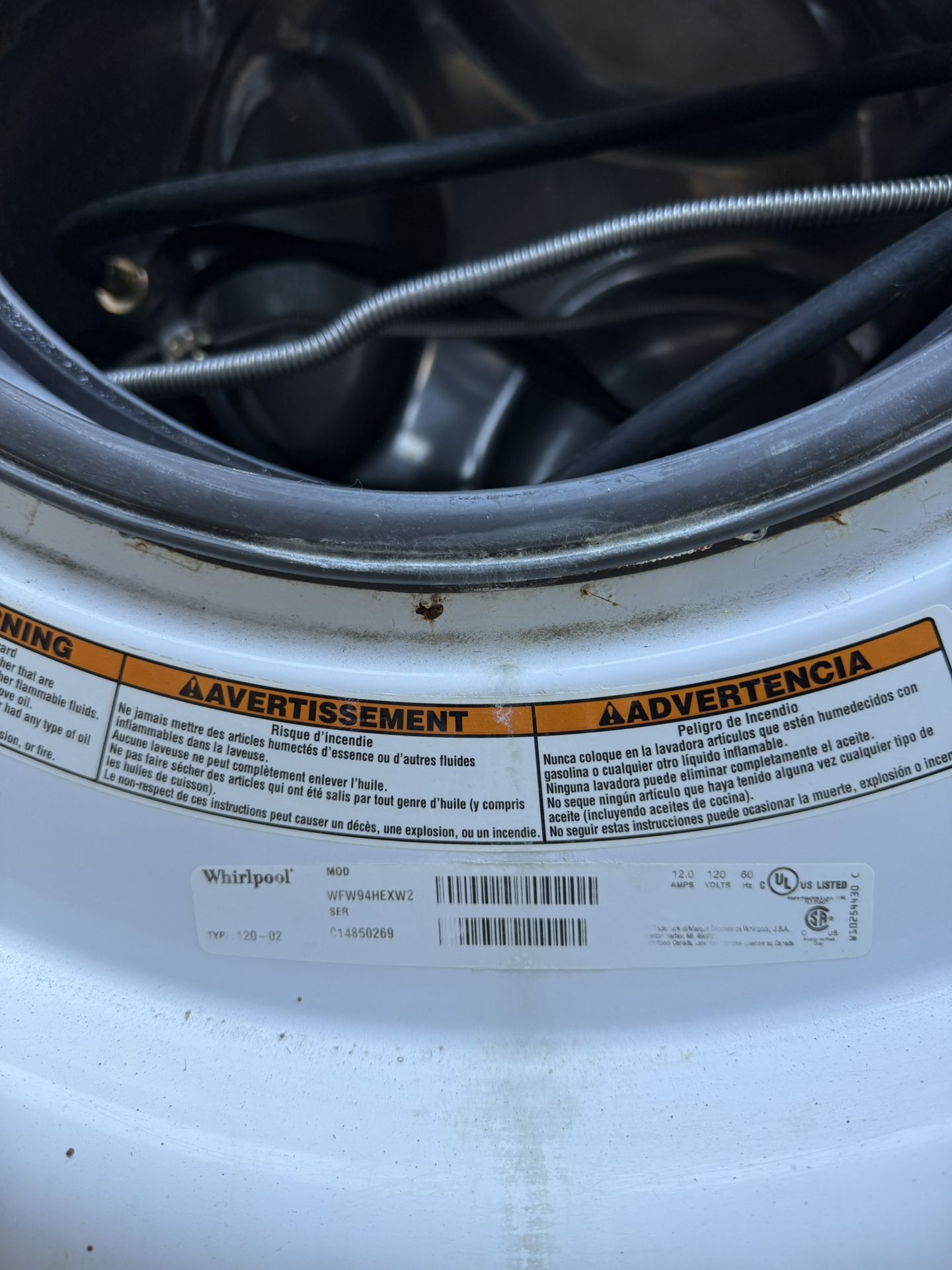 Whirlpool Duet Front Load Washer
