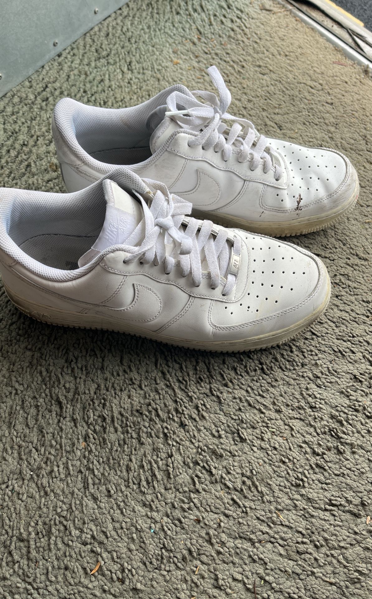 Nike Air Force 1 White Color Men’s Size 11, $38