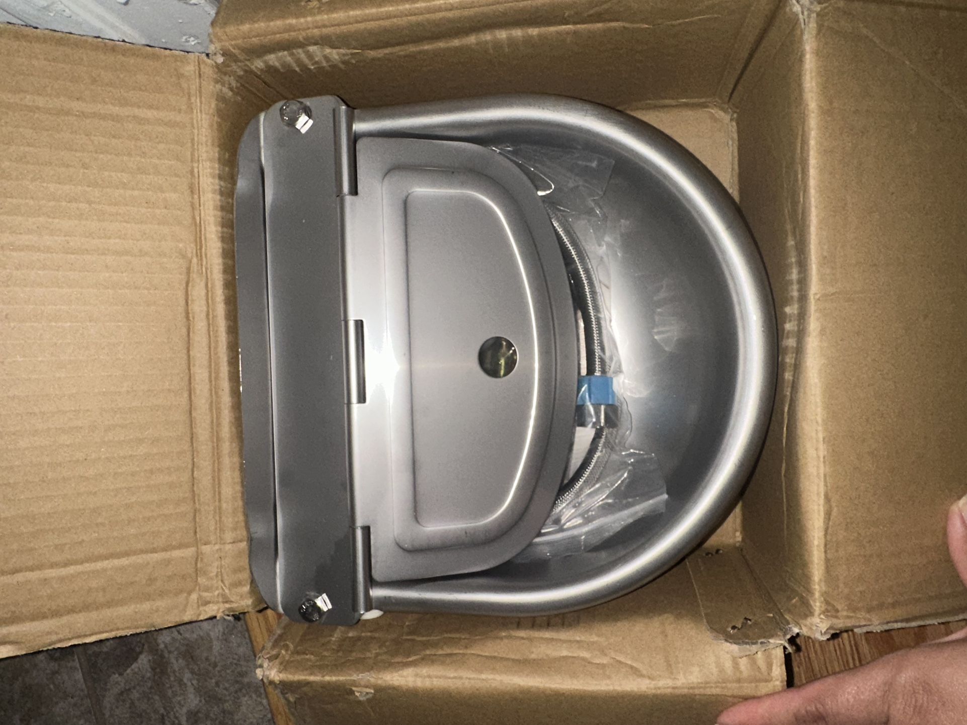 Automatic Water Dispenser, Automatic Waterer Bowl for Dogs, Farm Grade Stainless Stock Waterer Horse Cattle Goat Sheep Dog Water (Without Drainage Hol
