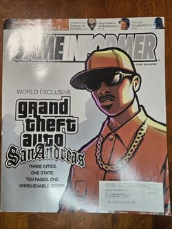 Gameinformer #134 Grand Theft Auto San Andreas 