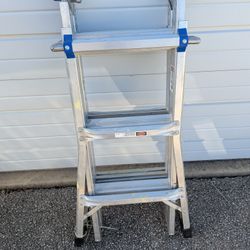 Werner 300lb Folding Ladder 