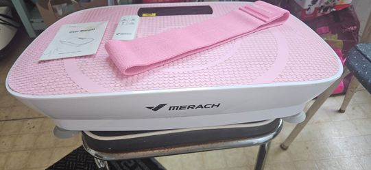 Merach Vibration Plate with Accessories
