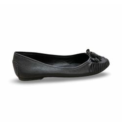 ECCO Women’s Leather Ballet Flats Black