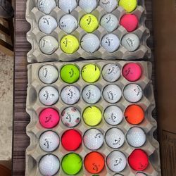 50pcs Callaway Mixed Color,, Good condition, clean and ready to use