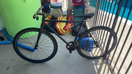 Golden cycle fixie bike