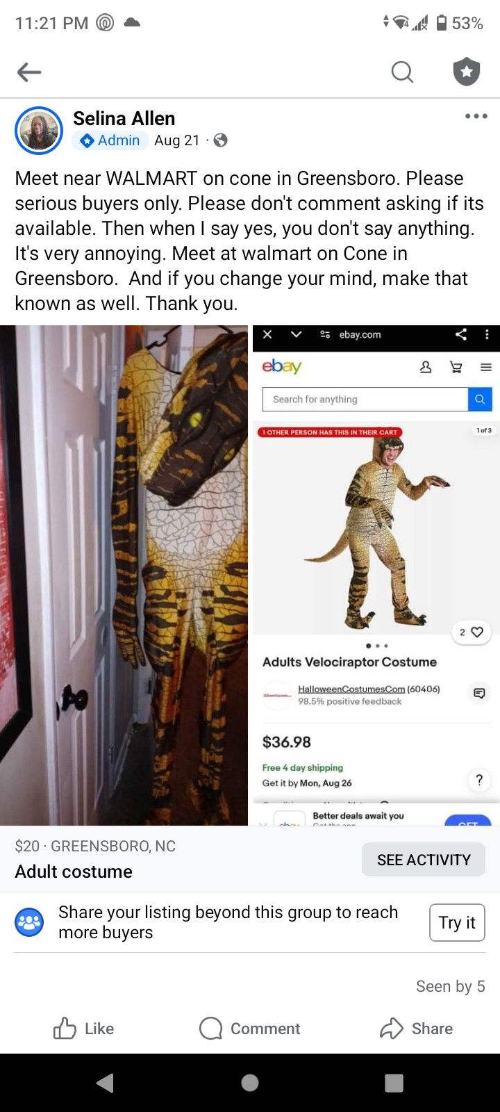 Adult Costume