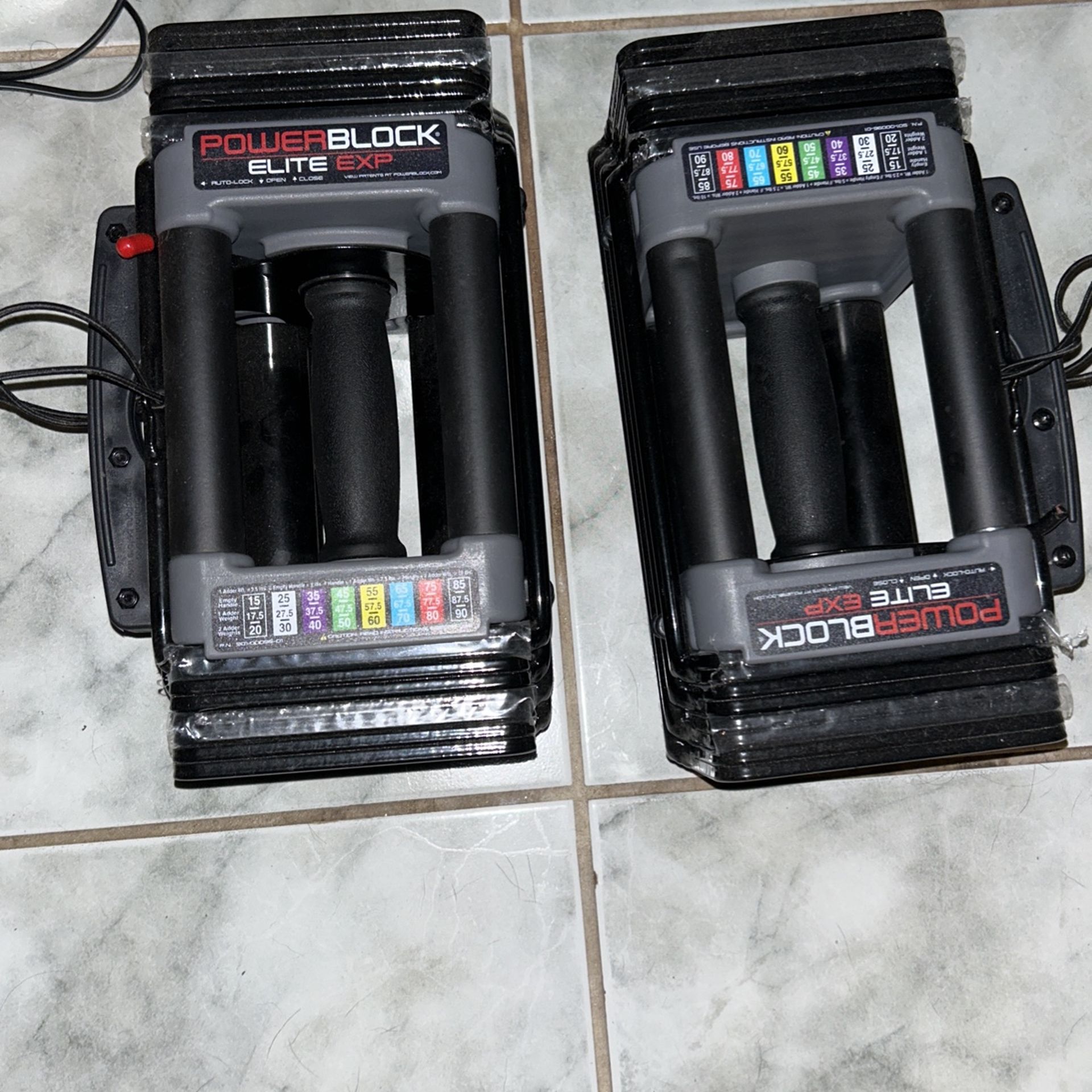 PowerBlock Elite Adjustable Weights. 5-50 Pounds