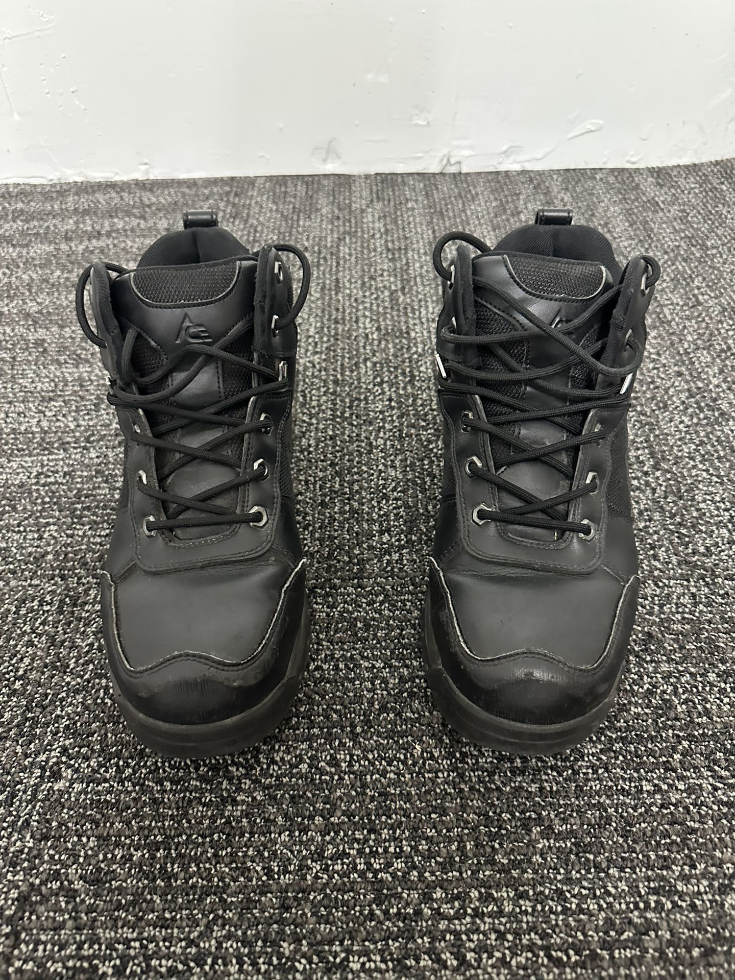 ACE Work Boots Men's 9 Women's 10.5 Unisex Steel Toe Work Boots,Water Resistant