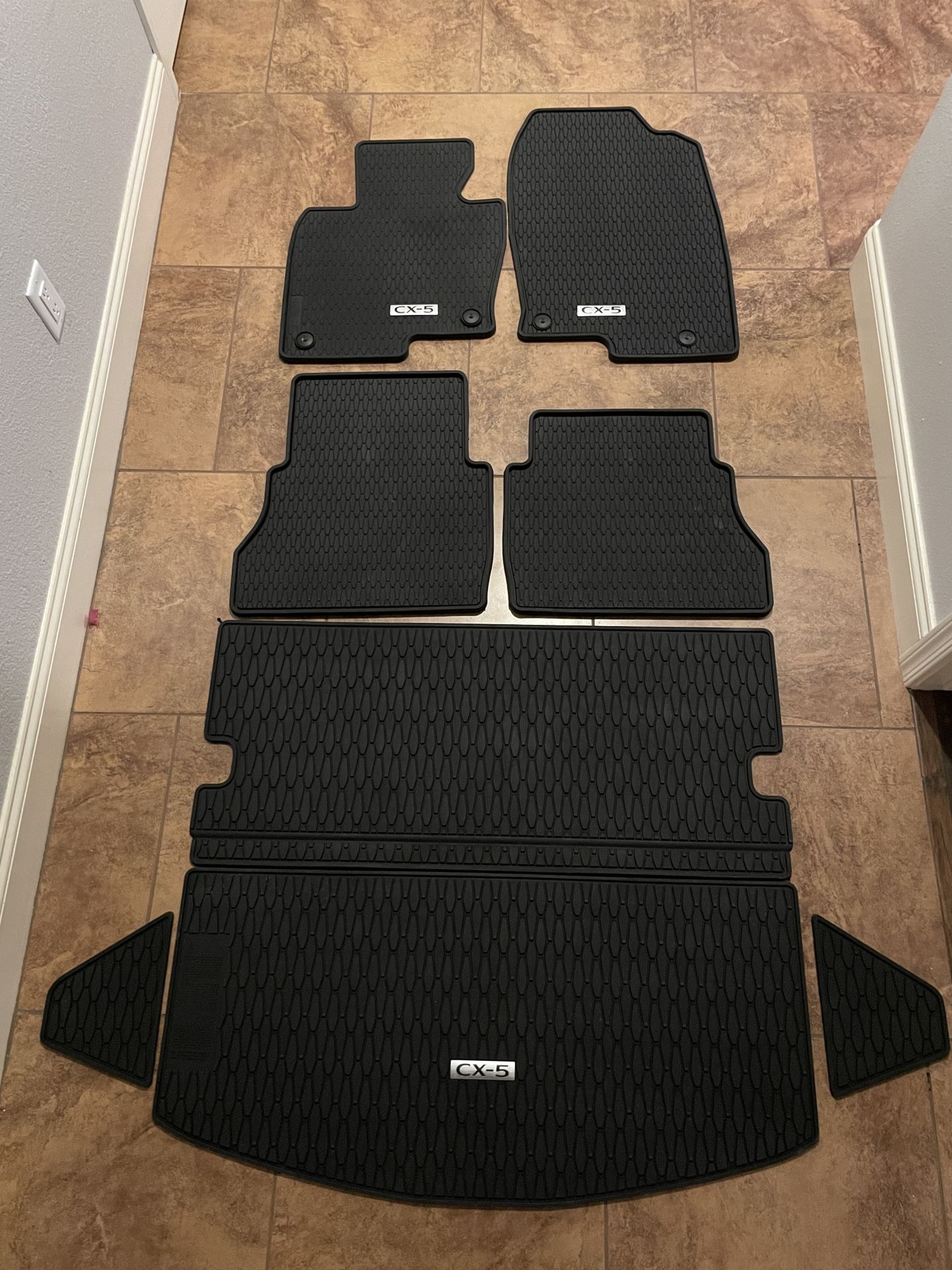 Mazda CX-5 2022-2025 OEM All weather mats complete set