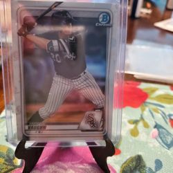 Chicago White Sox Andrew Vaughn 2020 Bowman Chrome Prospects 2020 Bowman Chrome Top 100 Baseball Cards 