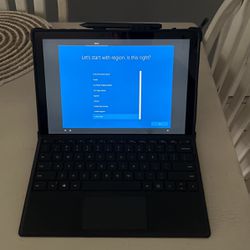 Surface Pro 7, Touch Screen Tablet, Including Charger, Stylus, And Protective Case
