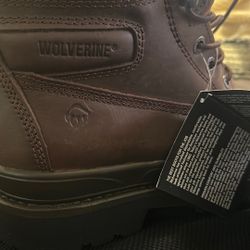 Wolverine Steel Toe Boots  USA 81/2 Men