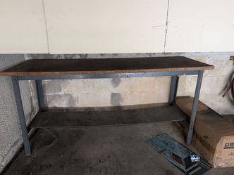Metal work table