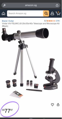 NEW! Telescope/ Microscope Kit $20 BUCKS!!!