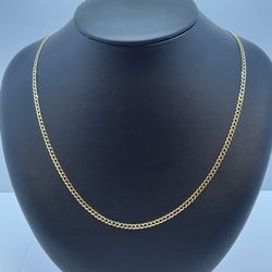 10K Gold Cuban Chain. New 