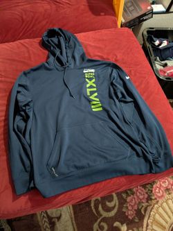 Mens Seahawks hoodie size large mens nike