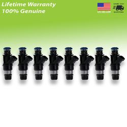 80LB Decapped OEM Delphi Turbo 4.8 5.3 6.0 LSx V8 Fuel Injectors Non-Flex Fuel