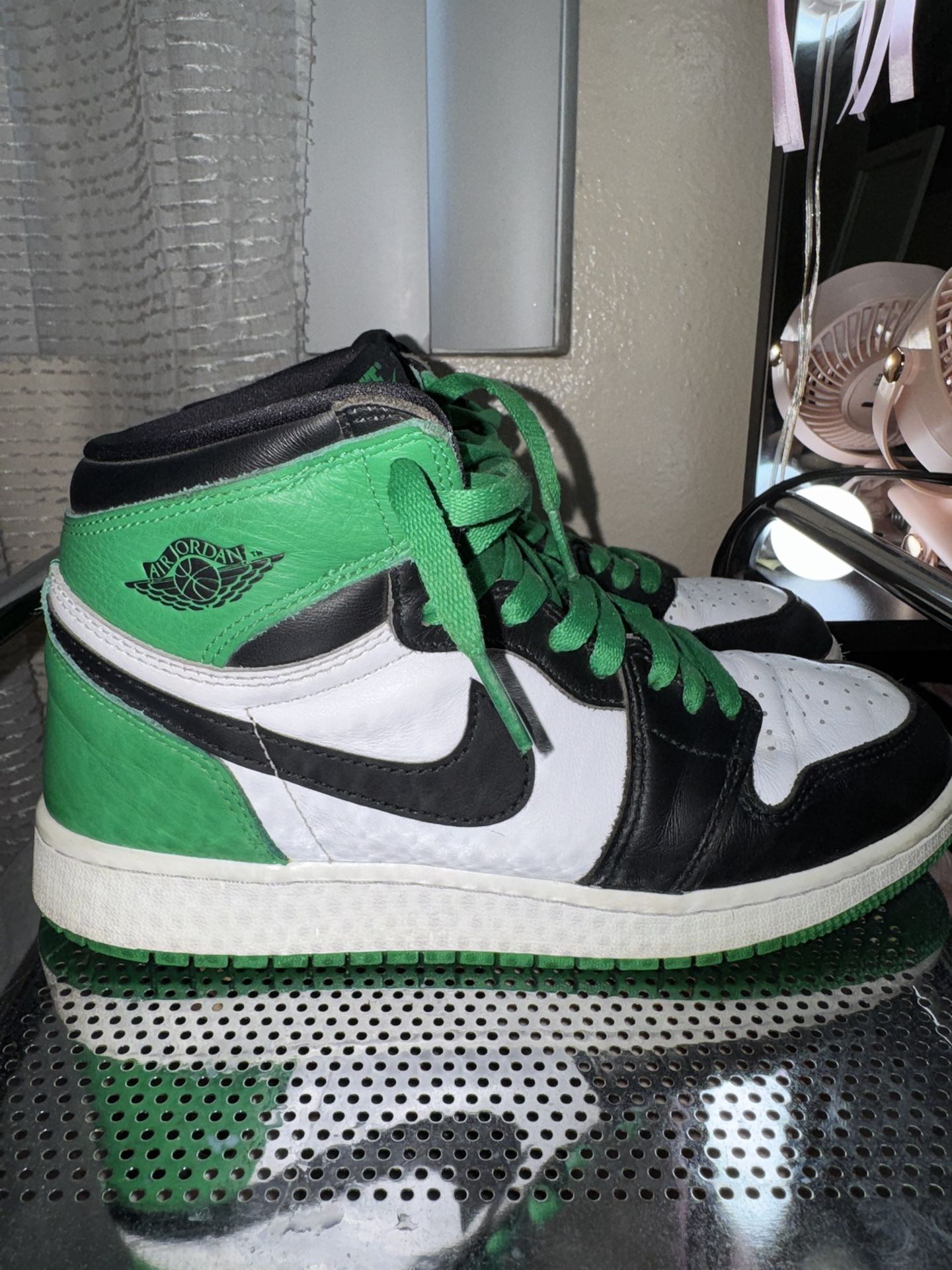 Black And Green Jordan 1s