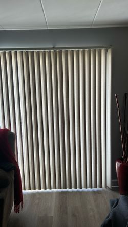 Beige Vanes for Vertical Blinds