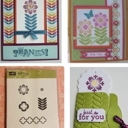 New Pretty Stampin Up Stamps 5pc