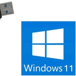 Windows 11 Pro Usb With License For New Installs, comes with a printed license, instructions, and generic USB boot drive for new installs or repairs  