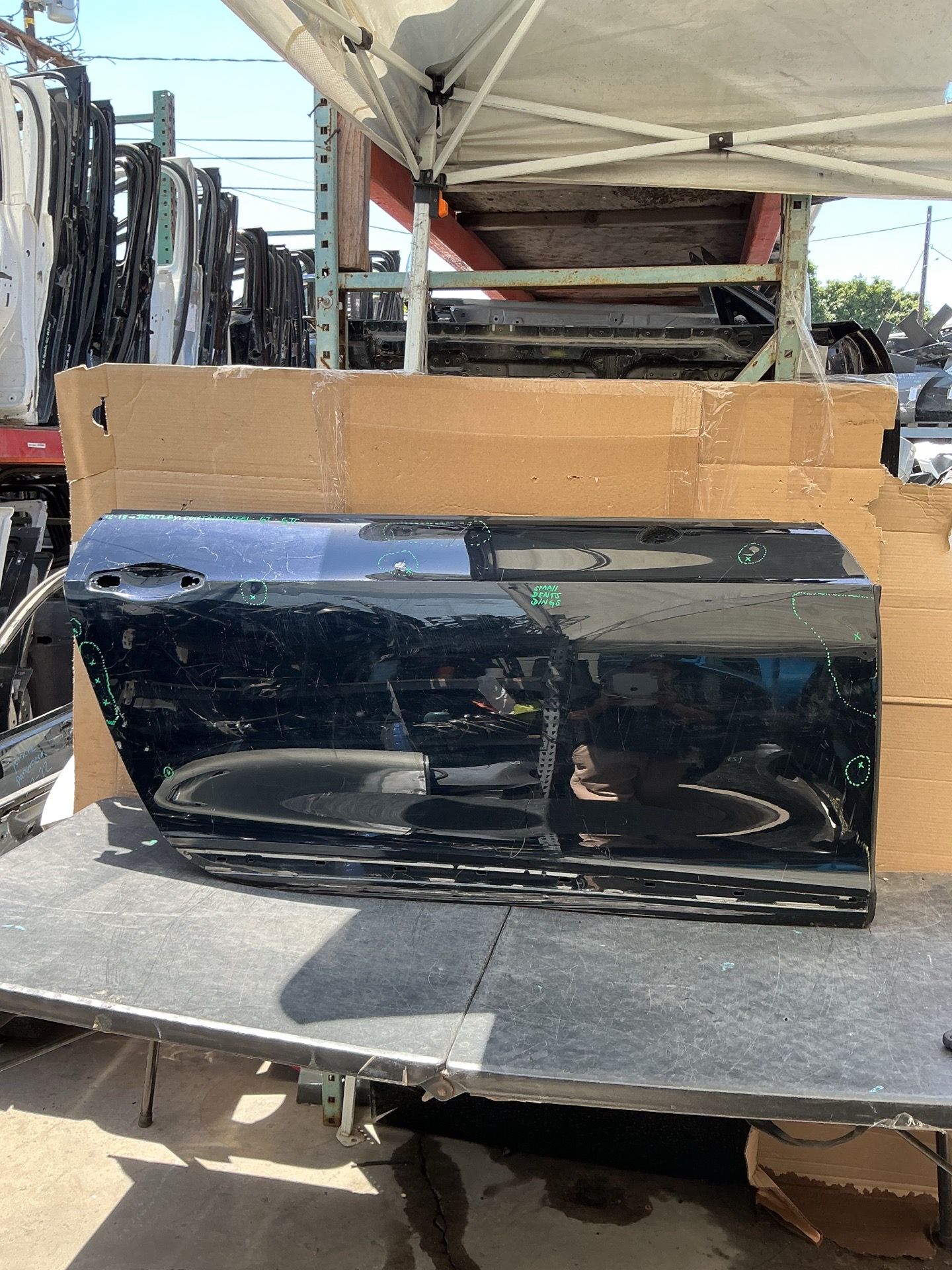 2012 - 2018 BENTLEY CONTINENTAL GT - FRONT PASSENGER SIDE DOOR SHELL OEM