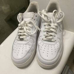 White Air Forces Size 12