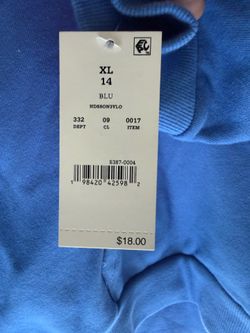 NEW SpongeBob Boys Sweatshirt – Size 14 💙