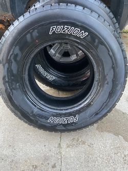Pair of Fuzion Tires, 265/75/R16.