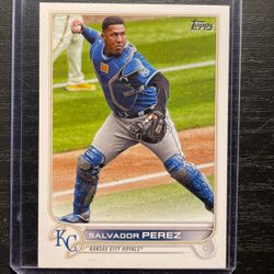 2022 Topps Salvador Perez Baseball Card #219