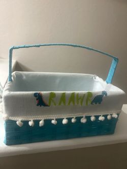 Kids wicker storage