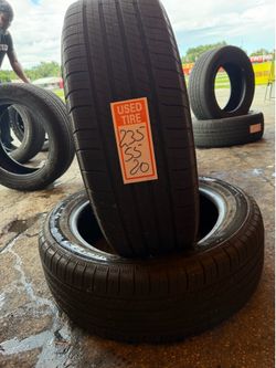 235/55/20 2 used tires 235/55/20 Michelin